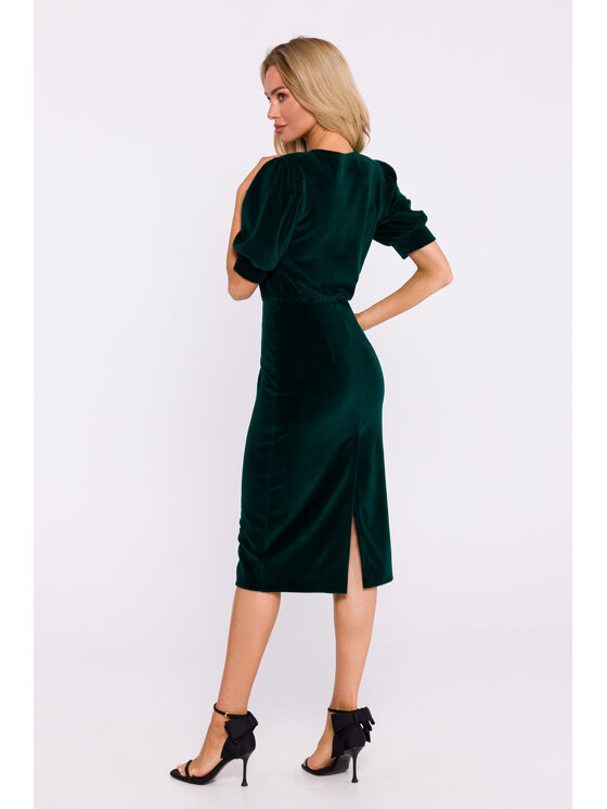 Made of Emotion Made of Emotion Abito da sera M827 Verde Premium Fit