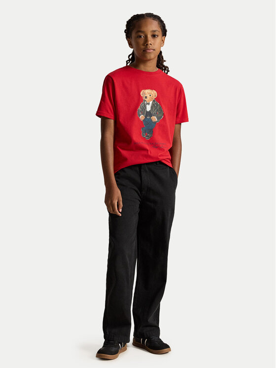 Polo Ralph Lauren Polo Ralph Lauren Marškinėliai 323B29156002 Raudona Regular Fit
