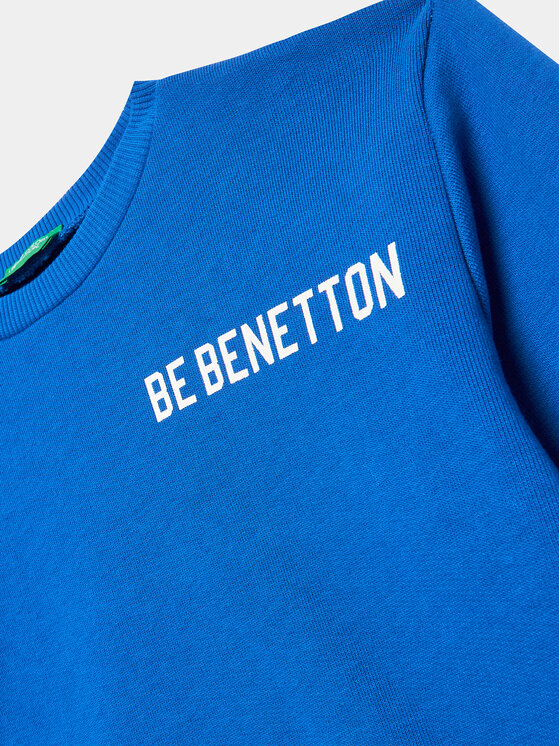 United Colors Of Benetton United Colors Of Benetton Džemperis 3J68C10D4 Mėlyna Regular Fit