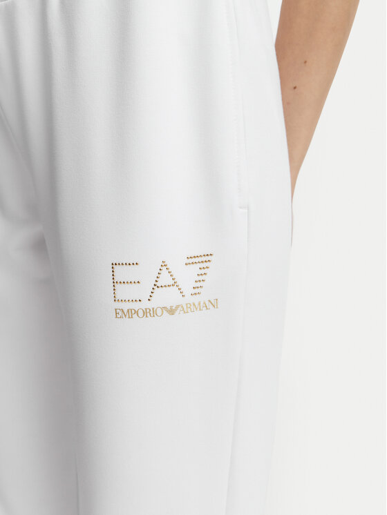 EA7 Emporio Armani EA7 Emporio Armani Спортивні штани 8NTP66 TJ9RZ U0002 Білий Regular Fit