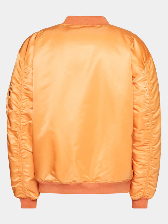 Alpha Industries Alpha Industries Μπόμπερ μπουφάν MA-1 CS 136136 Πορτοκαλί Relaxed Fit