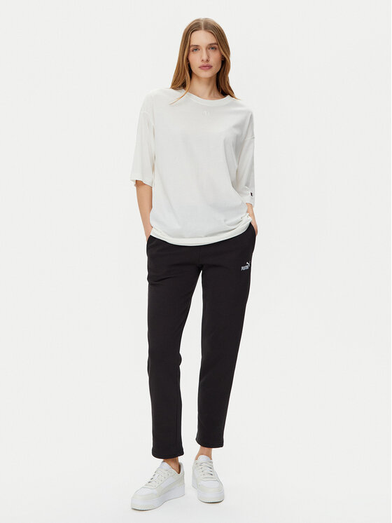 Puma Puma Παντελόνι φόρμας Ess Small No. 1 Logo 682454 Μαύρο Regular Fit
