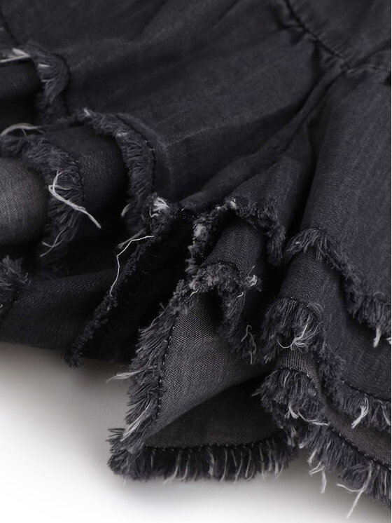 Coccodrillo Coccodrillo Pantaloni scurți de blugi WC5119401TGJ Negru Regular Fit