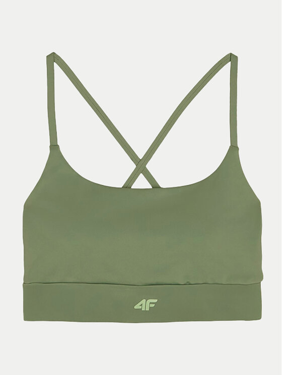 4F 4F Špotni nedrček 4FWAW24USBAF138 Khaki