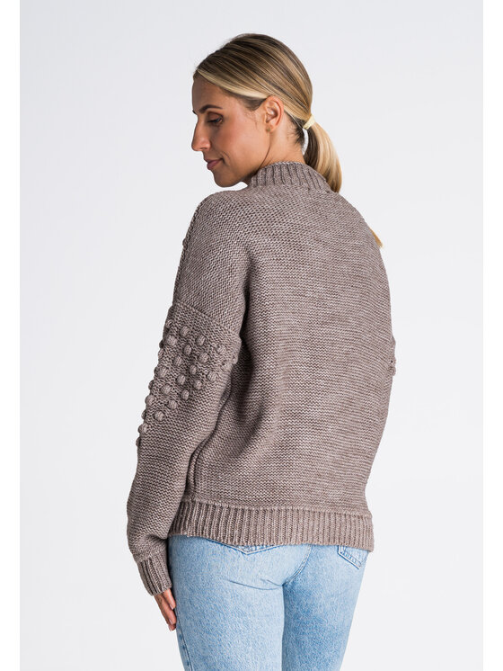 FIGL FIGLFIGL Maglione M982 Marrone Regular Fit
