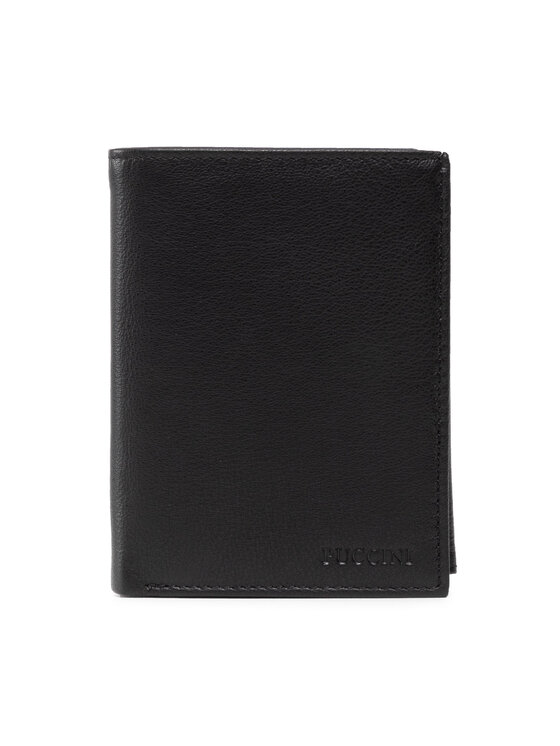 Puccini Puccini Große Herren Geldbörse G003 Schwarz