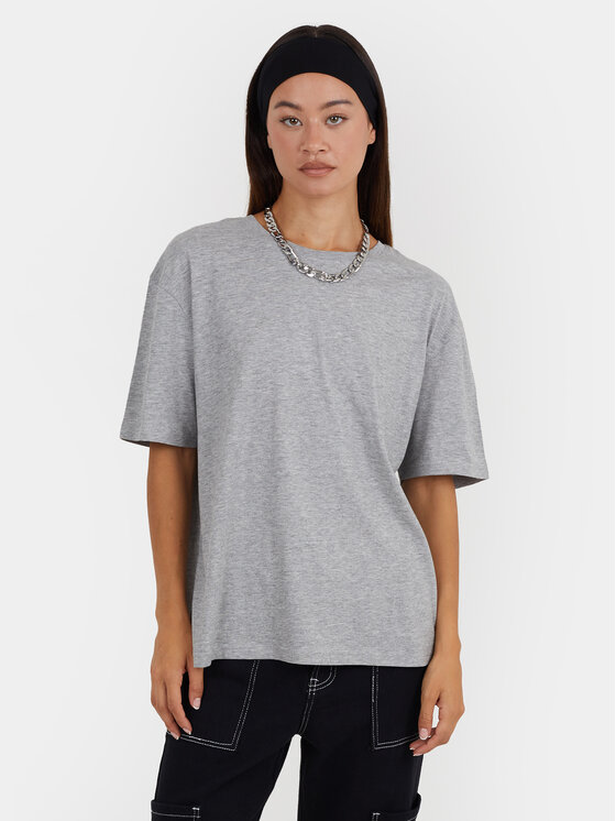 Brave Soul Brave Soul Tricou LTS-149BUSEGREY Gri Straight Fit