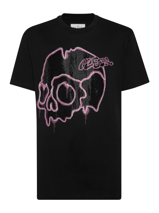 PHILIPP PLEIN PHILIPP PLEIN T-Shirt 9657 Czarny Regular Fit