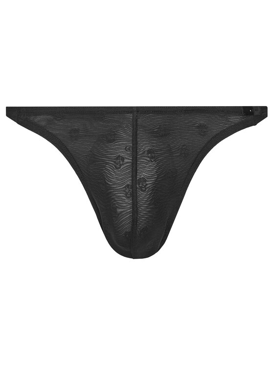 Férfi Tanga HOM, Méret: XXL, Fekete, Dark 402988