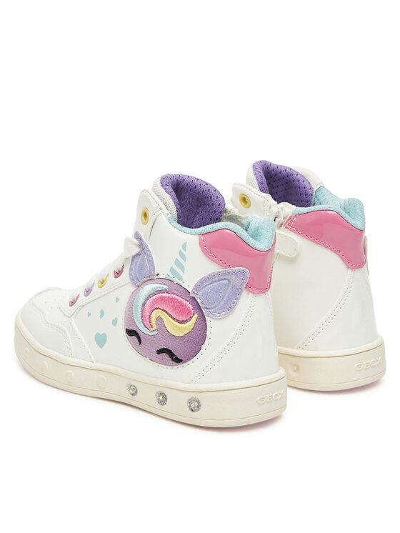 Geox Geox Sneakers J Skylin J568WD 0NFKN C0653 S Weiß