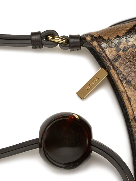 JACQUEMUS JACQUEMUS Borsetta Le Bisou Perle 231BA057-3198 Marrone