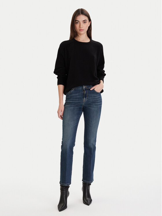 ViCOLO ViCOLO Пуловер 77091F Черен Regular Fit