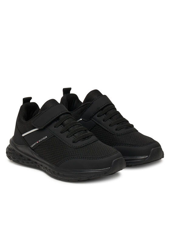 Tommy Hilfiger Tommy Hilfiger Сникърси T3X9-34115-1845 S Черен