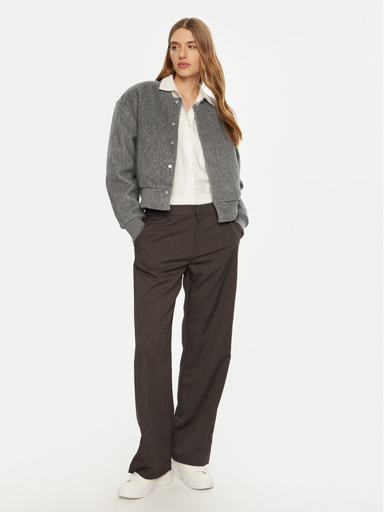 REPLAY REPLAY Kurtka bomber W7860 .000.85010 Szary Regular Fit