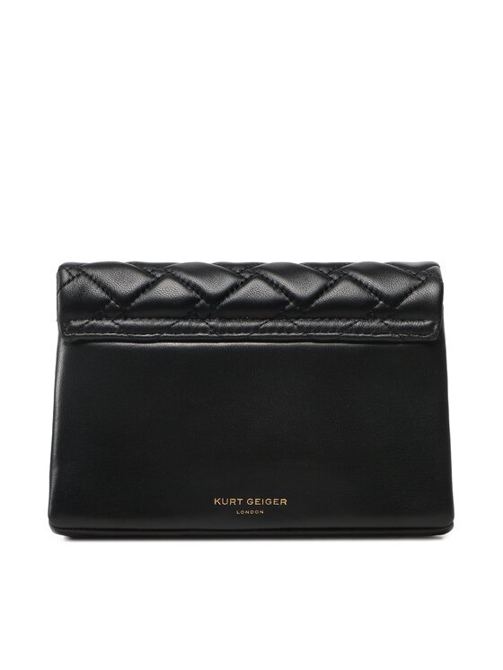 Kurt Geiger Kurt Geiger Torebka Mini Kensington Flap 9594509109 Czarny
