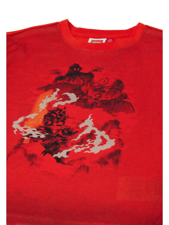 LEGO LEGO T-Shirt Taj203 Czerwony Regular Fit