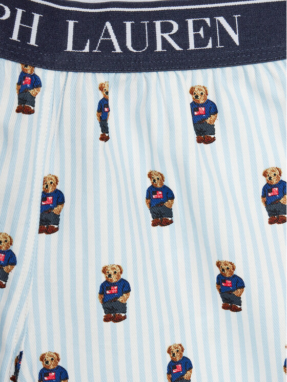 Polo Ralph Lauren Polo Ralph Lauren Pyžamo 8P0142 Biela Regular Fit