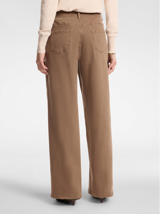 Elena Mirò Elena Mirò Pantaloni di tessuto P498P000324N022 Marrone A-Line Fit