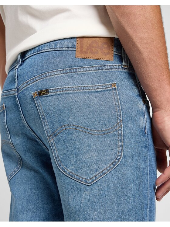 Lee Lee Jeansy Daren Zip Fly Niebieski Regular Fit