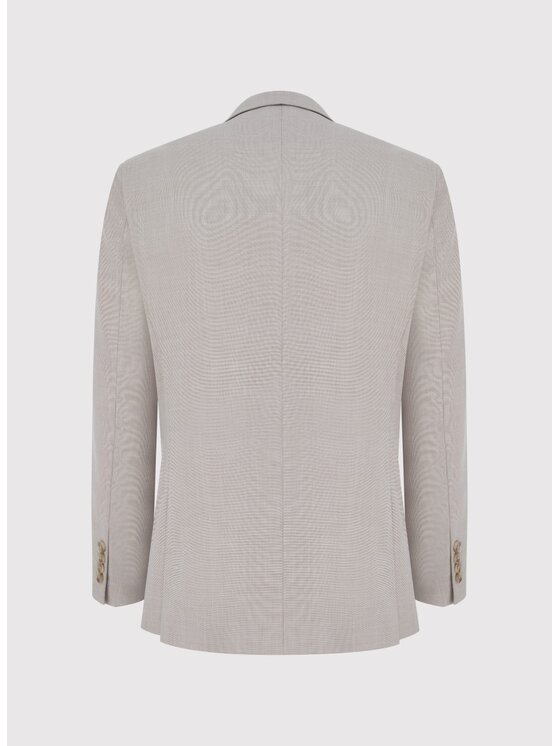 Pako Lorente Pako Lorente Marynarka P25SF-3G-030 Beżowy Slim Fit