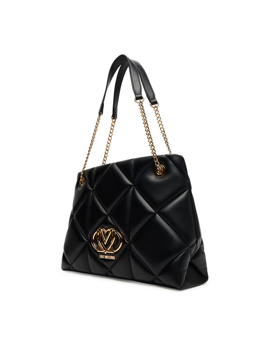 LOVE MOSCHINO LOVE MOSCHINO Ročna torba JC4040PP1NLC0000 Črna
