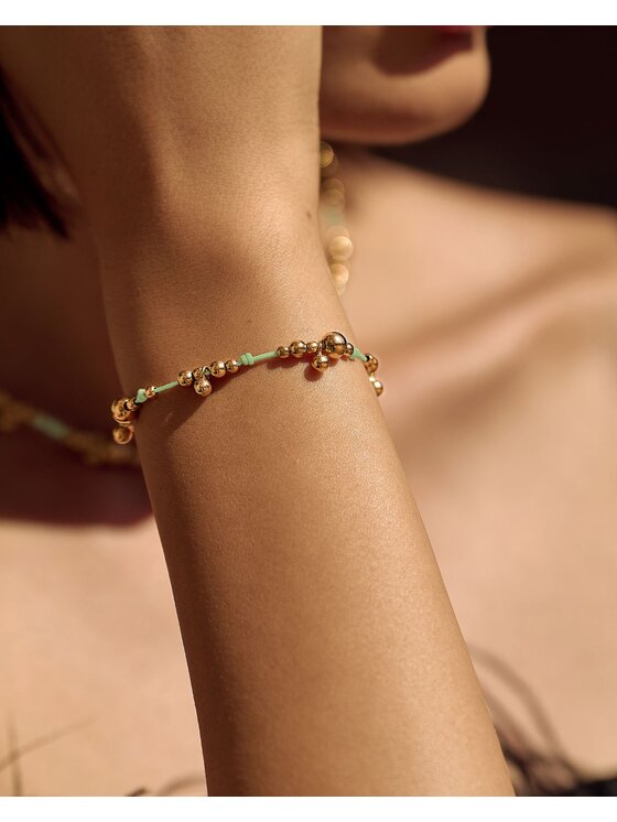 Leis Leis Bracciale Sfere Oro