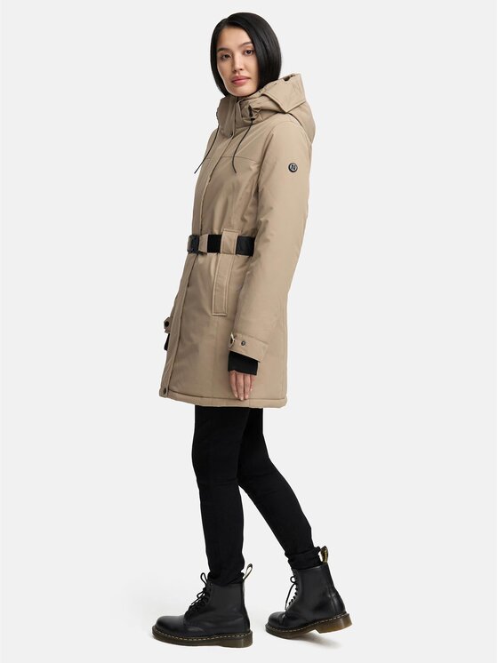 Navahoo Navahoo Kurtka zimowa Frostkuss Szary Regular Fit