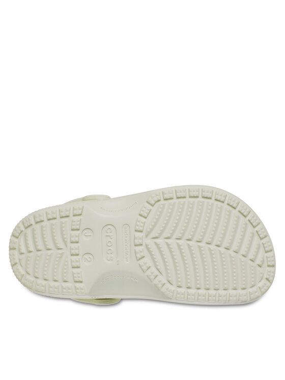 Crocs Crocs Natikači Classic Clog K 206991 Écru