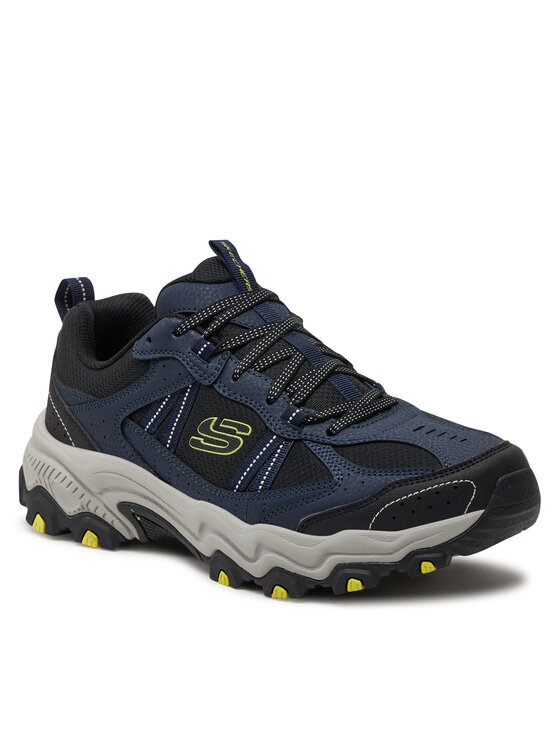 Skechers Skechers Trekingová obuv Stamina At-Upper Stitch 237527/NVBK Tmavomodrá