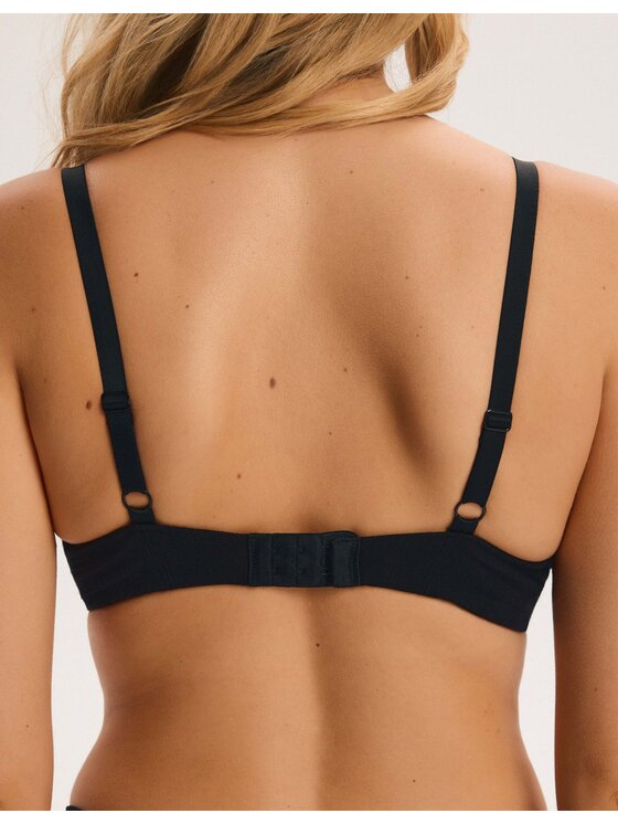 Esotiq Esotiq Biustonosz push-up 45816 Czarny