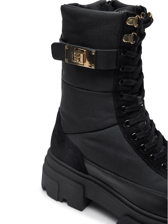 Tommy Hilfiger Tommy Hilfiger Trapery FW0FW08246 Czarny
