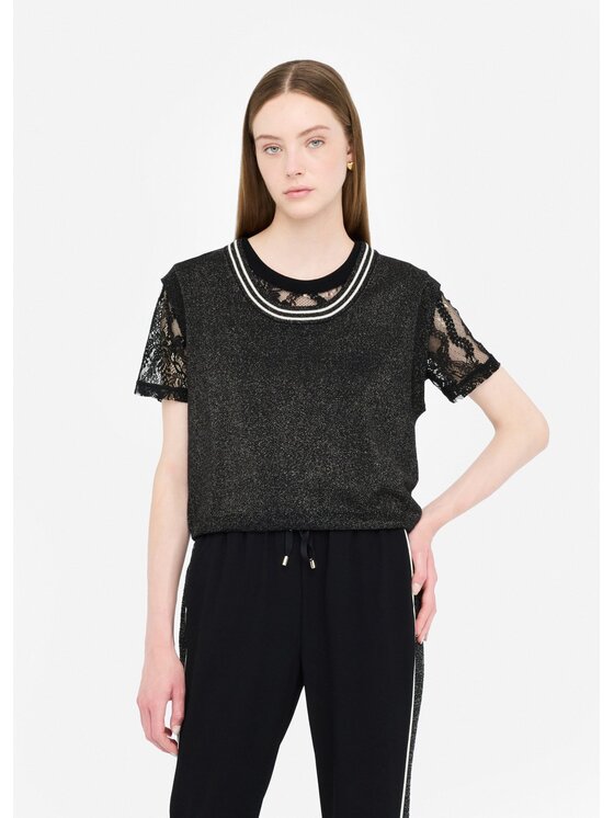 Liu Jo Liu Jo Cardigan TF5057MS49IA4348 Nero Regular Fit