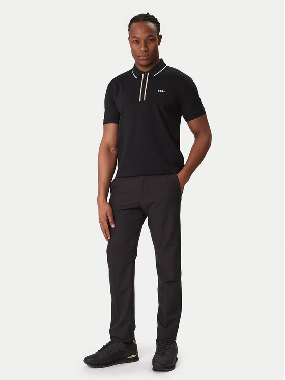 BOSS BOSS Polokošeľa Philix 50544450 Čierna Slim Fit