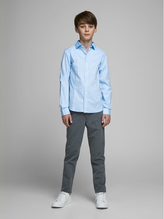 Jack&Jones Junior Jack&Jones Junior Сорочка Parma 12151620 Блакитний Regular Fit
