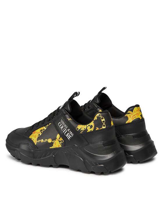 Versace Jeans Couture Versace Jeans Couture Sneakersy 75YA3SC2 Černá