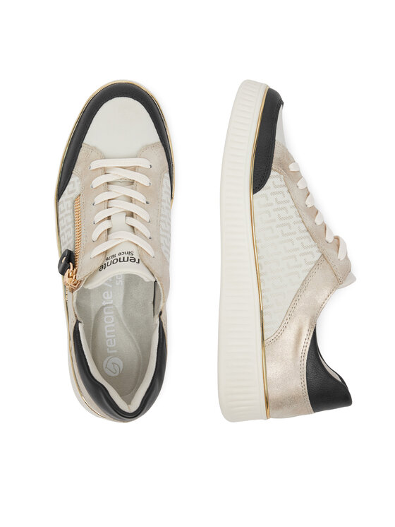 Remonte Remonte Sneakersy D2E04-80 Beżowy