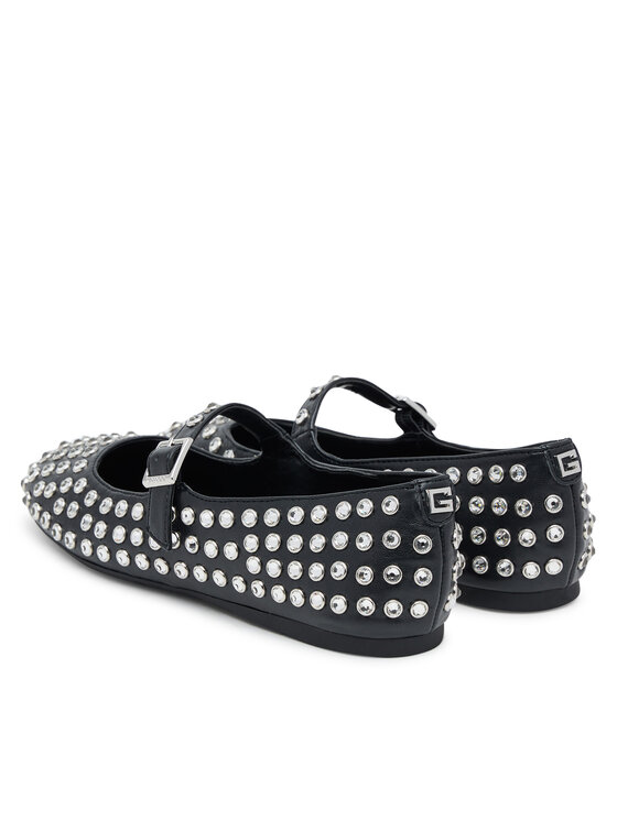 Guess Guess Μπαλαρίνες FLTKDL ELE02 Μαύρο