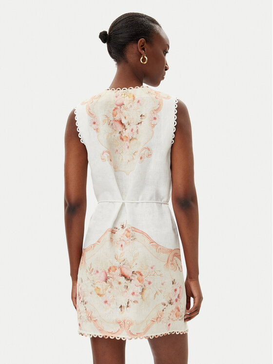 TWINSET TWINSET Sukienka letnia 251TT2441 Beżowy Regular Fit