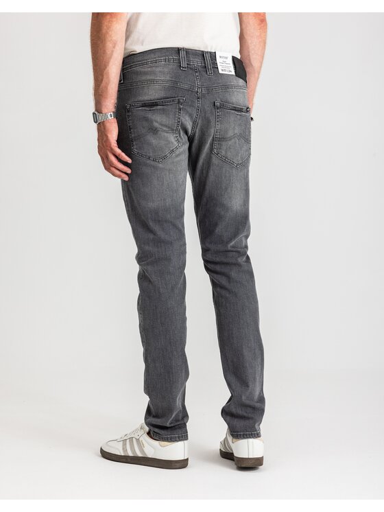 Mustang Mustang Jeansy OREGON TAPERED Czarny Slim Fit
