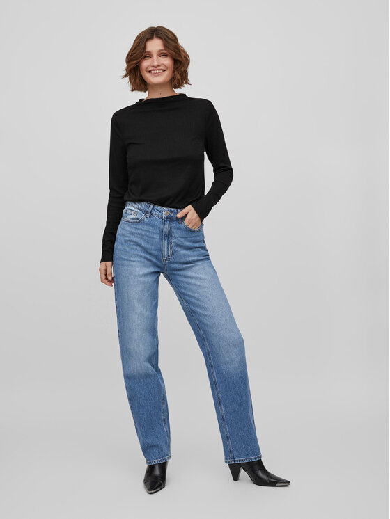 Vila Vila Jeans Kelly 14084730 Blau Straight Fit