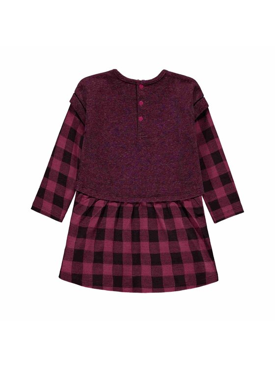 Kanz Kanz Sukienka codzienna 1843058-0002 Fioletowy Basic Fit