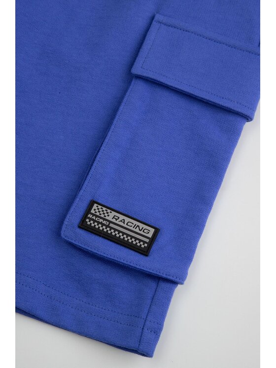Coccodrillo Coccodrillo Bavlnené šortky WC6120502HBJ-014 Modrá Regular Fit