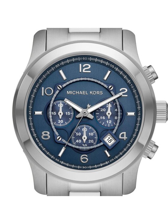 Michael Kors Michael Kors Zegarek Runway MK9105 Srebrny