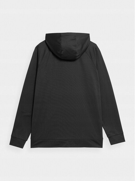 4F 4F Bluza 4FAW23TFSWM209-20S Czarny Regular Fit
