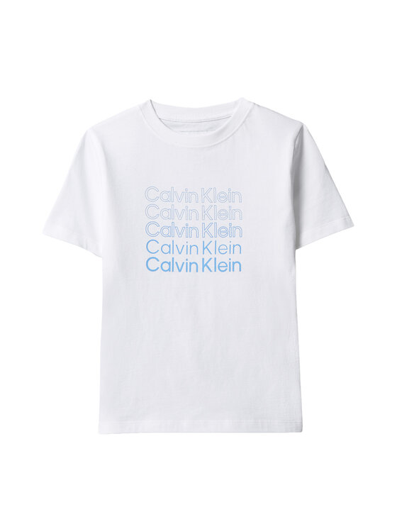 Calvin Klein Jeans Calvin Klein Jeans T-Shirt LVCKSJA10B Bílá Regular Fit