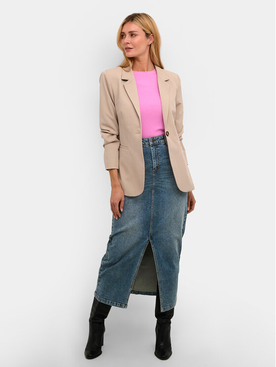Kaffe Kaffe Jeansrock Dana 10508123 Blau Regular Fit