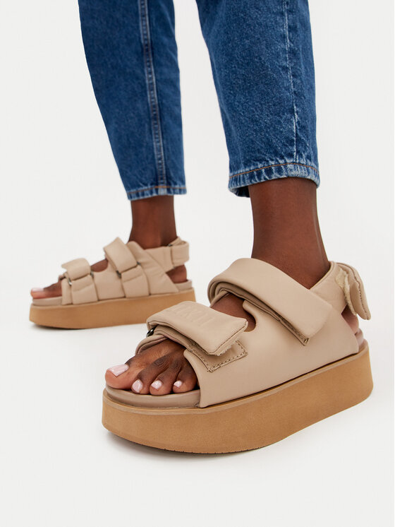 Inuikii Inuikii Sandale Velcro 70106-150 Bež