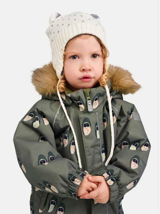 Reima Reima Kombinezon zimowy Lappi 5100129C Zielony ciemny Regular Fit