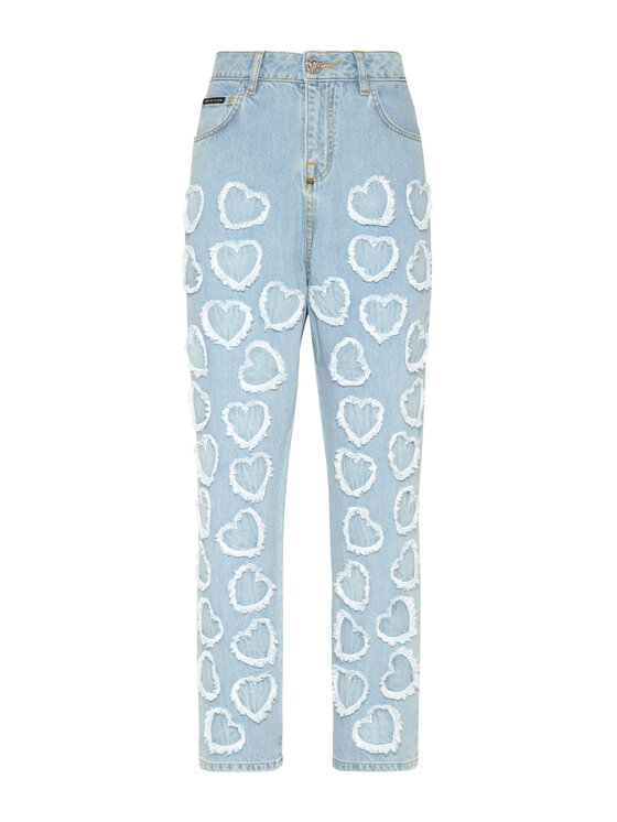 PHILIPP PLEIN PHILIPP PLEIN Jeans 15657 Bianco Loose Fit