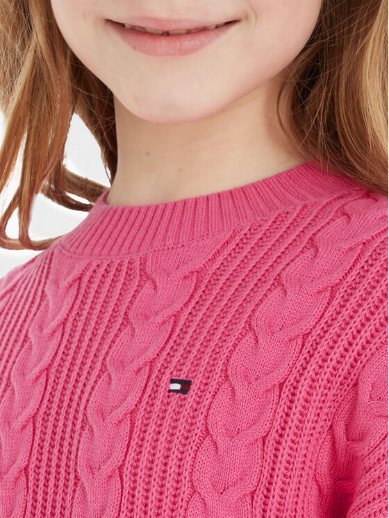 Tommy Hilfiger Tommy Hilfiger Pullover KG0KG07629 Rosa Regular Fit